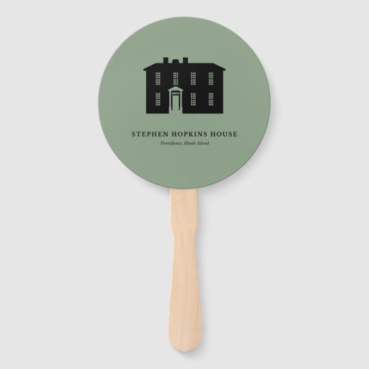 Paper Fans (10) — Stephen Hopkins House ハンドファン (正面)