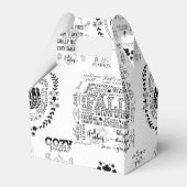 Paper Favor Box - Gift Box フェイバーボックス (裏面サイド)