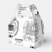 Paper Favor Box - Gift Box フェイバーボックス (正面サイド)