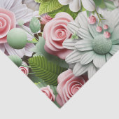 Paper Flowers Pink and Spring Green 薄葉紙 (詳細)