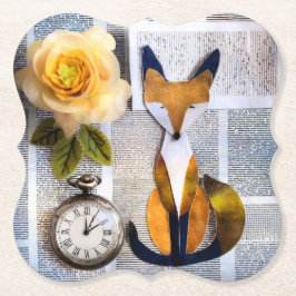 Paper Fox Coaster ペーパーコースター