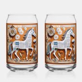 Paper Horse Soda Glass ガラス缶 (裏面)