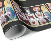 PAPER-IFを包んで熱狂するな友人があります ラッピングペーパー (ロールコーナー)