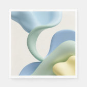 Paper luncheon napkin in stylish graphic スタンダードランチョンナプキン (正面)