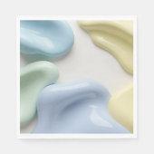 Paper luncheon napkin in stylish graphic スタンダードランチョンナプキン (正面)