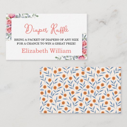 Paper Napkin エンクロージャーカード (正面/裏面)