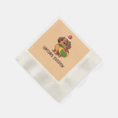 Paper Napkin 縁ありカクテルナプキン (角)