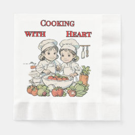 Paper Napkin 縁ありランチョンナプキン