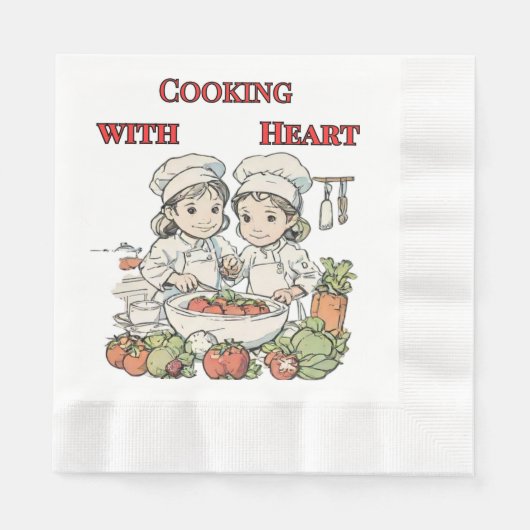 Paper Napkin 縁ありランチョンナプキン (正面)