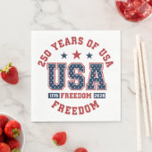 Paper Napkin-250th American Independence Tableware スタンダードランチョンナプキン (インサイチュ)