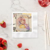 Paper Napkin art decor partyfavor 縁ありカクテルナプキン (インサイチュ)