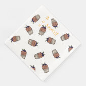 Paper Napkin "chocolate mousse" Serviette (コーナー)