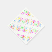 Paper Napkins, Happy Birthday Confetti スタンダードカクテルナプキン (角)