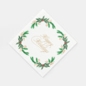 Paper Napkins – Holiday Party Table Décor スタンダードランチョンナプキン (角)