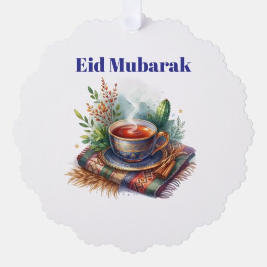 Paper Ornament Card-Scalloped Ornaments オーナメントカード (正面)