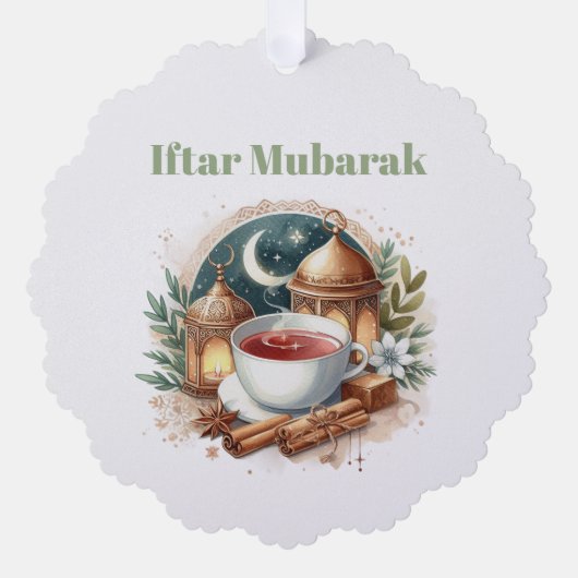 Paper Ornament -Scalloped Paper Ornaments オーナメントカード (正面)