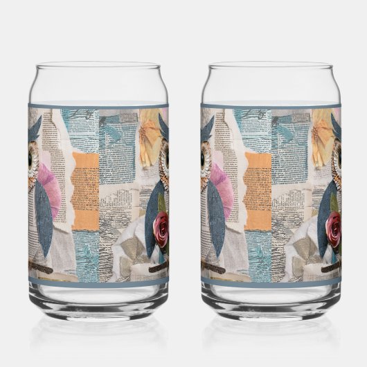 Paper Owl Soda Glass ガラス缶 (左)