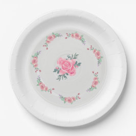 Paper & Party Plates || ローズガーデンパーティープレート ペーパープレート