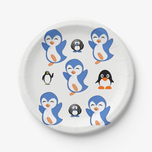 Paper Pates Penguins ペーパープレート (正面)