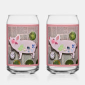 Paper Pig Soda Glass ガラス缶 (裏面)