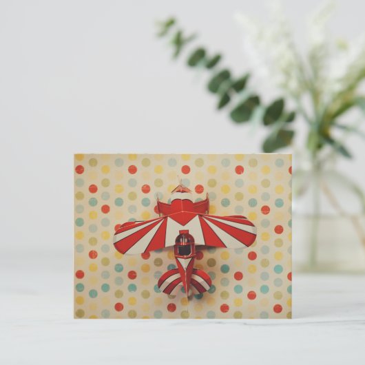 paper plane postcard ポストカード (スタンド正面)