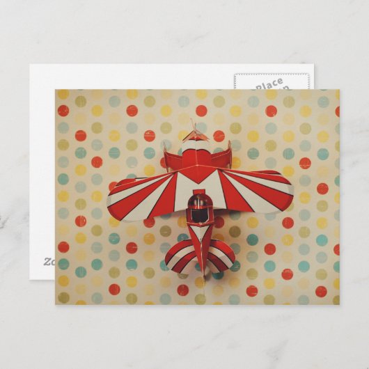 paper plane postcard ポストカード (正面/裏面)