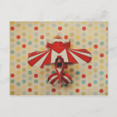 paper plane postcard ポストカード (正面)