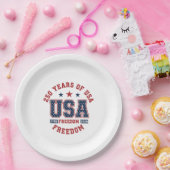 Paper Plate-250th American Independence Tableware ペーパープレート (パーティー)
