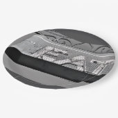 Paper Plate 9" Round ペーパープレート (アングル)