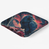 Paper Plate Crow Série 2  ペーパープレート (傾斜あり)