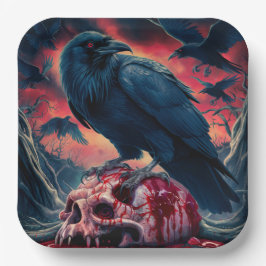 Paper Plate Crow Série 2  ペーパープレート