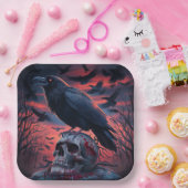 Paper Plate Crow Série 2 02 ペーパープレート (パーティー)