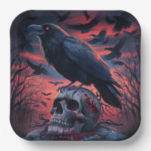 Paper Plate Crow Série 2 02