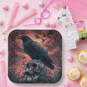 Paper Plate Crow Série 2 03 ペーパープレート (パーティー)