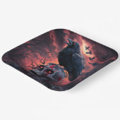 Paper Plate Crow Série 2 04 ペーパープレート (傾斜あり)