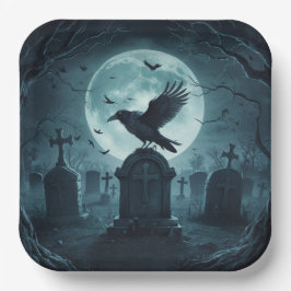 Paper Plate Crow Série 2 07 ペーパープレート