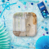 Paper Plate Curtain in the Wind ペーパープレート (パーティー)