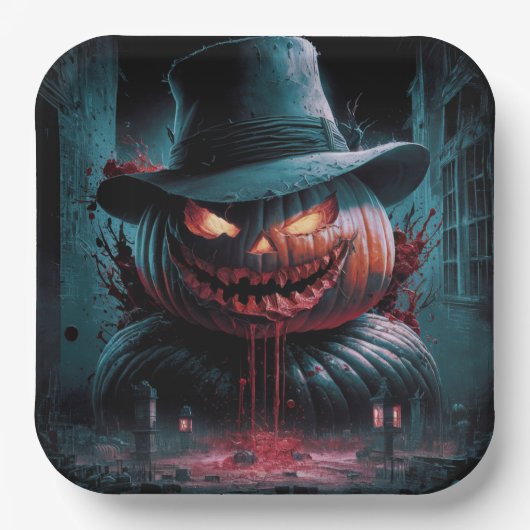 Paper Plate Dark Art Série 1 ペーパープレート (正面)