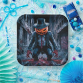 Paper Plate Dark Art Série 1 02 ペーパープレート (パーティー)