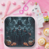 Paper Plate Dark Art Série 1 03 ペーパープレート (パーティー)