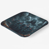 Paper Plate Dark Art Série 1 03 ペーパープレート (傾斜あり)