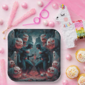 Paper Plate Dark Art Série 1 04 ペーパープレート (パーティー)