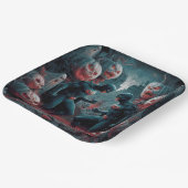 Paper Plate Dark Art Série 1 04 ペーパープレート (傾斜あり)