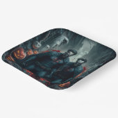 Paper Plate Dark Art Série 1 05 ペーパープレート (傾斜あり)