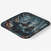 Paper Plate Dark Art Série 1 06 ペーパープレート (傾斜あり)