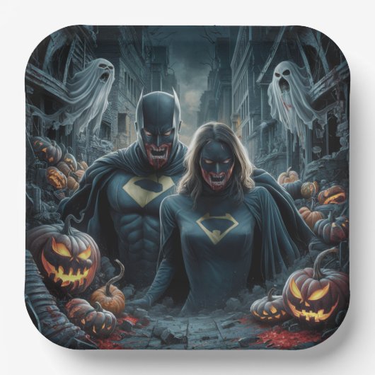 Paper Plate Dark Art Série 1 06 ペーパープレート (正面)