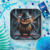 Paper Plate Dark Art Série 1 07 ペーパープレート (パーティー)