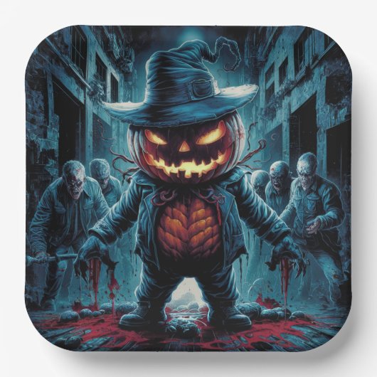 Paper Plate Dark Art Série 1 08 ペーパープレート (正面)