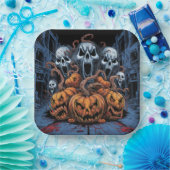 Paper Plate Dark Art Série 1 09 ペーパープレート (パーティー)