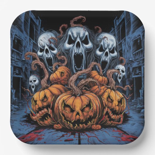 Paper Plate Dark Art Série 1 09 ペーパープレート (正面)